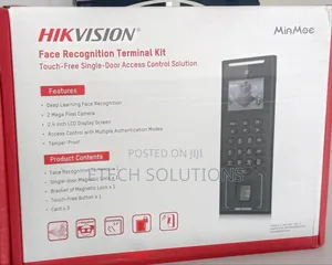 Hikvsion Face Recognition Terminal Kit Hik Vision Access Control Kit