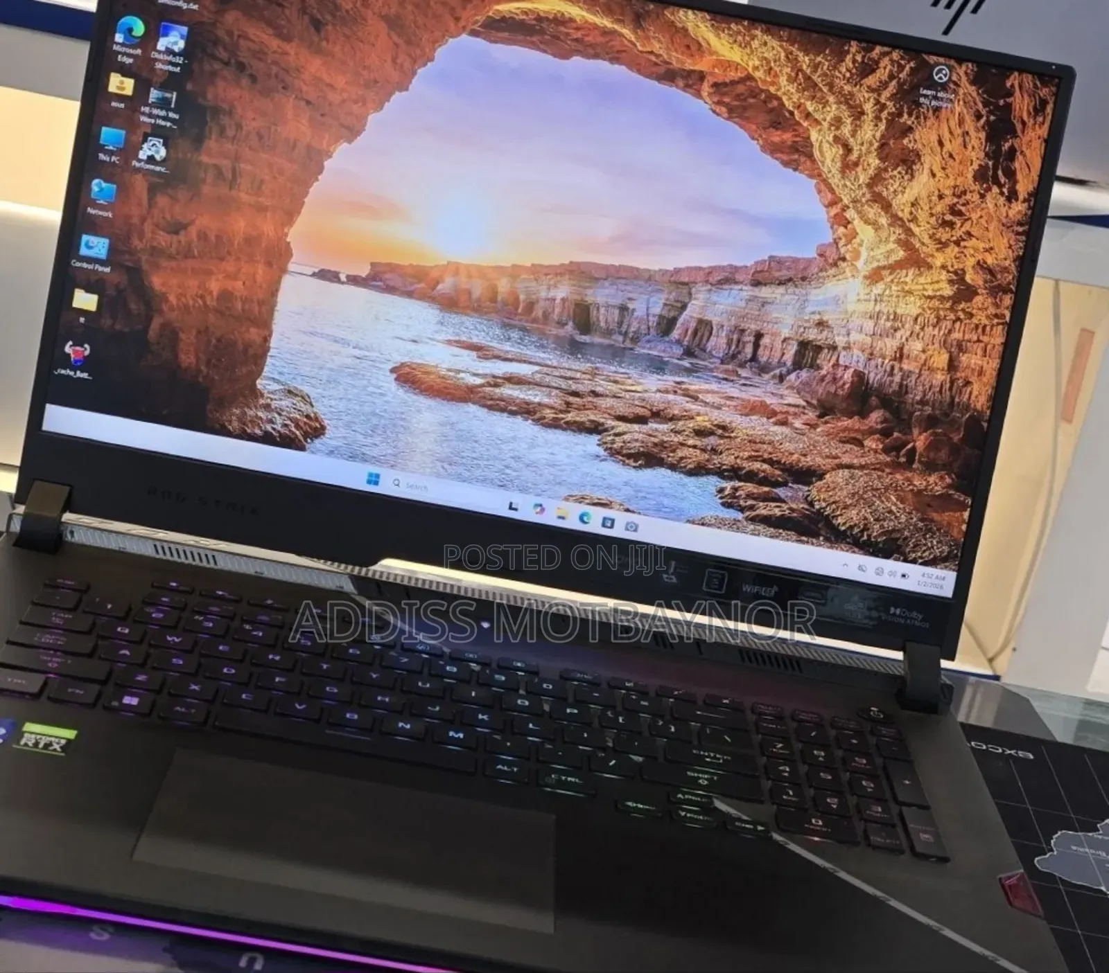 New Laptop Asus ROG Strix G16 G614 16GB Intel Core Ultra 9 SSD 512GB