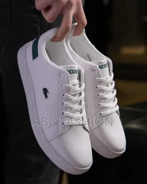 Lacoste Powercourt Leather Sneakers