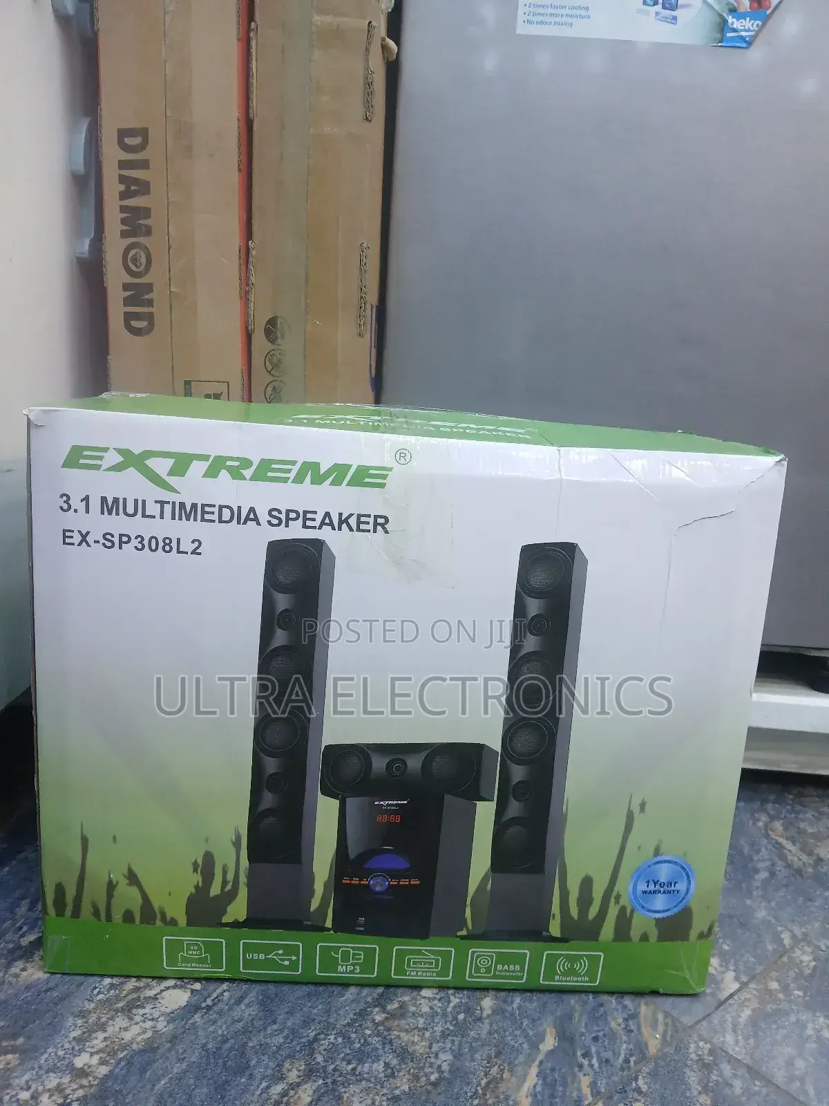 Extreme 3.1 Multimedia Speaker, Model Ex-Sp308l2.