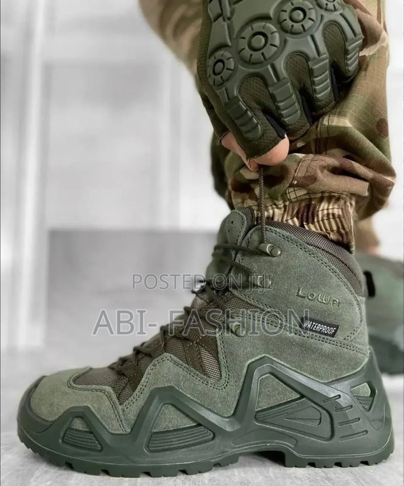 Mens Lowa Boots Water Proof