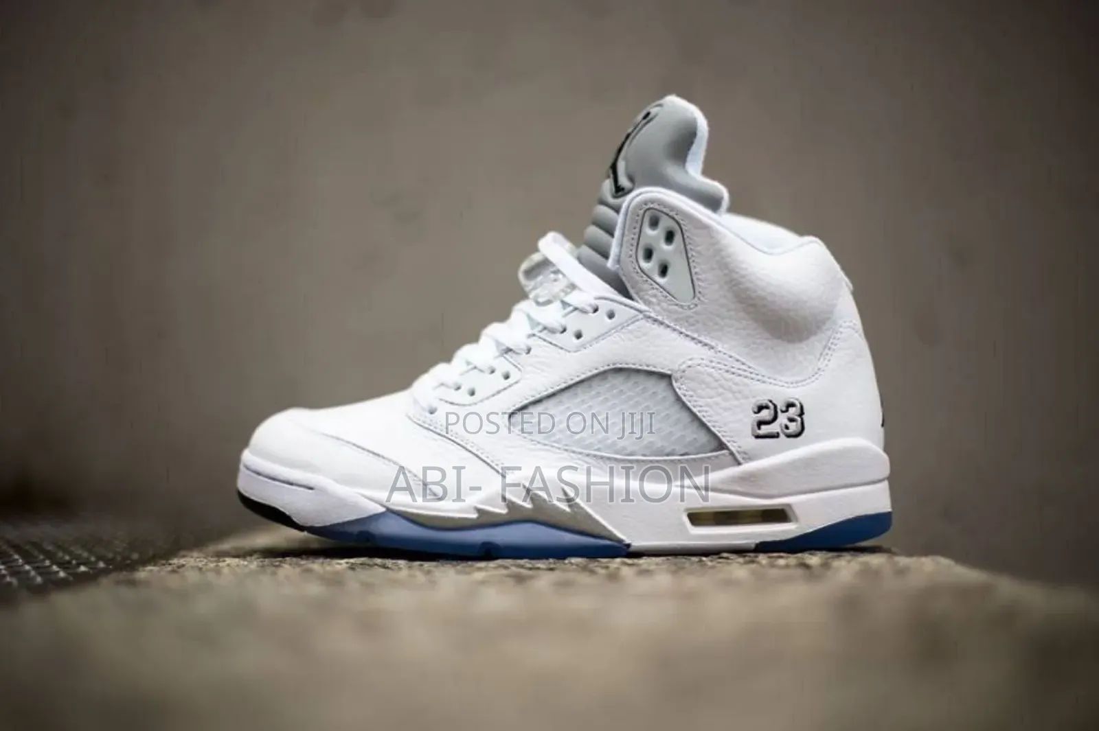 Air Jordan 5 "Metallic Silver" White