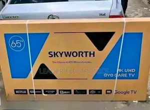 Skyworth 65'' Smart Google Tv – Brilliant Picture, Smarter Living!
