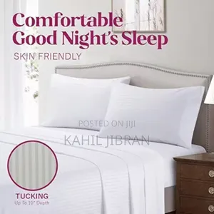 Hotels Standard Quality Bedsheets 300 Thread አንሶላ