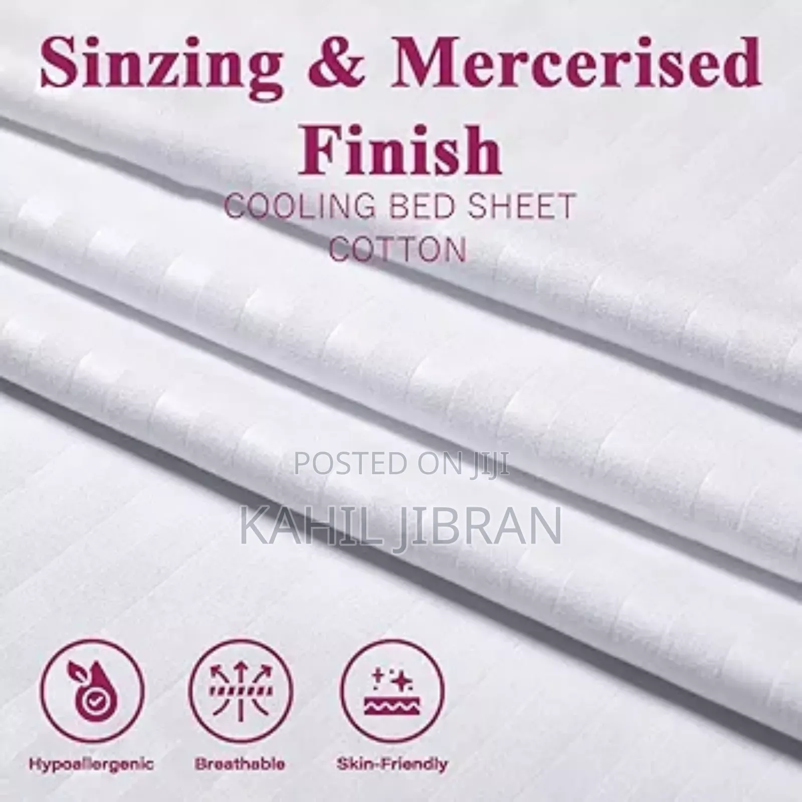 Hotels Standard Quality Bedsheets 300 Thread አንሶላ