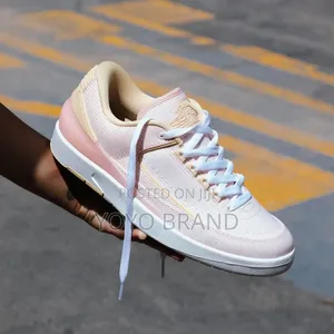 Air Jordan 2 Low Seersucker Craft Atmosphere Fashion Shoes