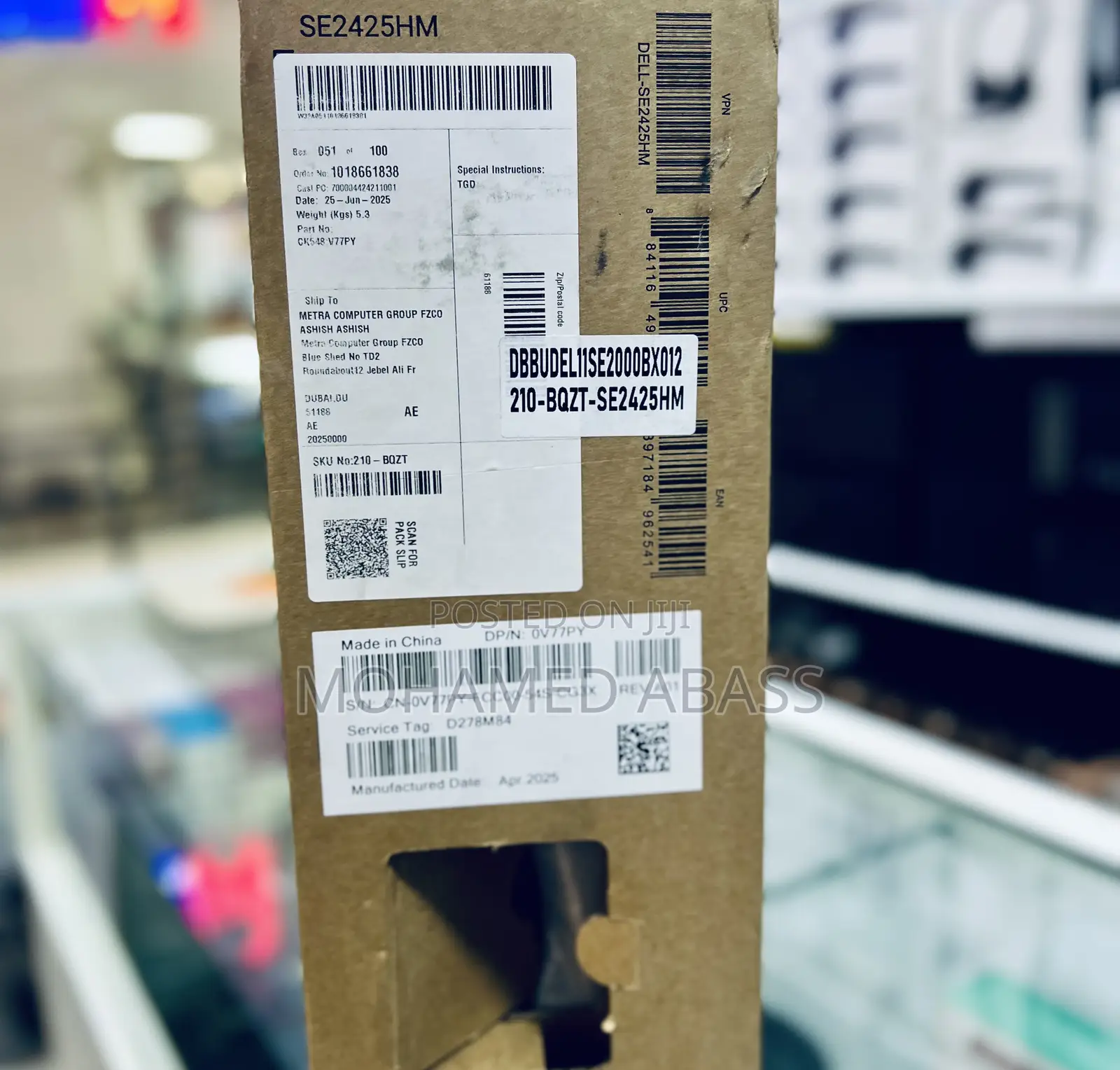 Brand New Dell 24” Frameless Monitor