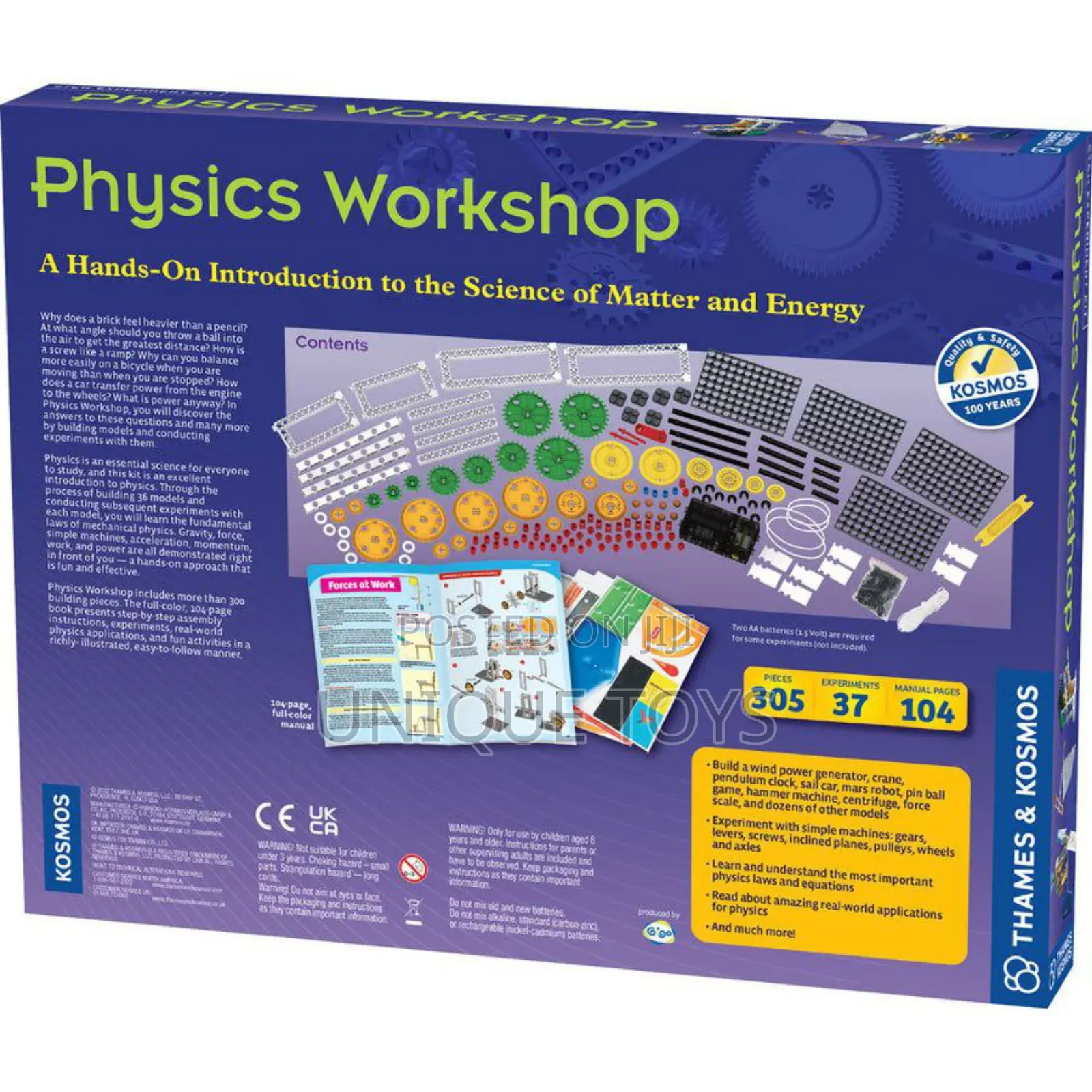 Physics Workshop Stem Experiment Kit (8+ Years)
