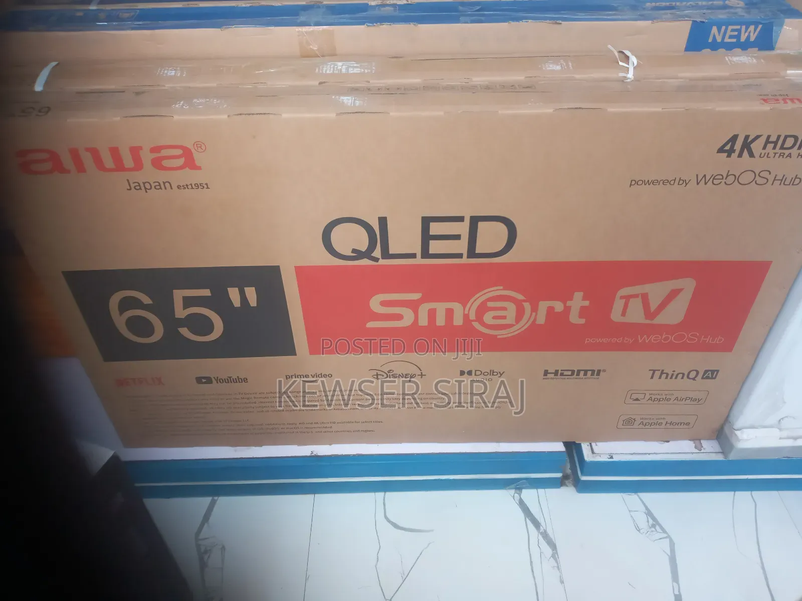 Alwa 65inch Tv Webos Qled Uhd Smart Android Tv
