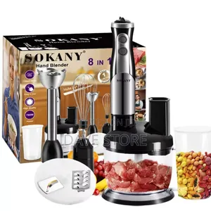 Sokany 8-in-1 Hand Blender ይዘን መጥተናል