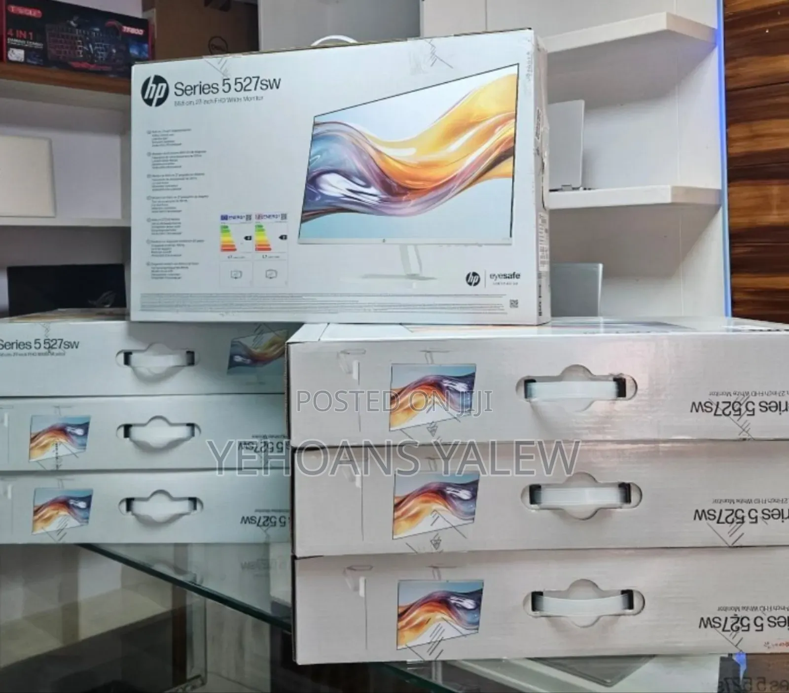 Brand New White Monitor Quanti 1920x1080 Model - Series 5 527s