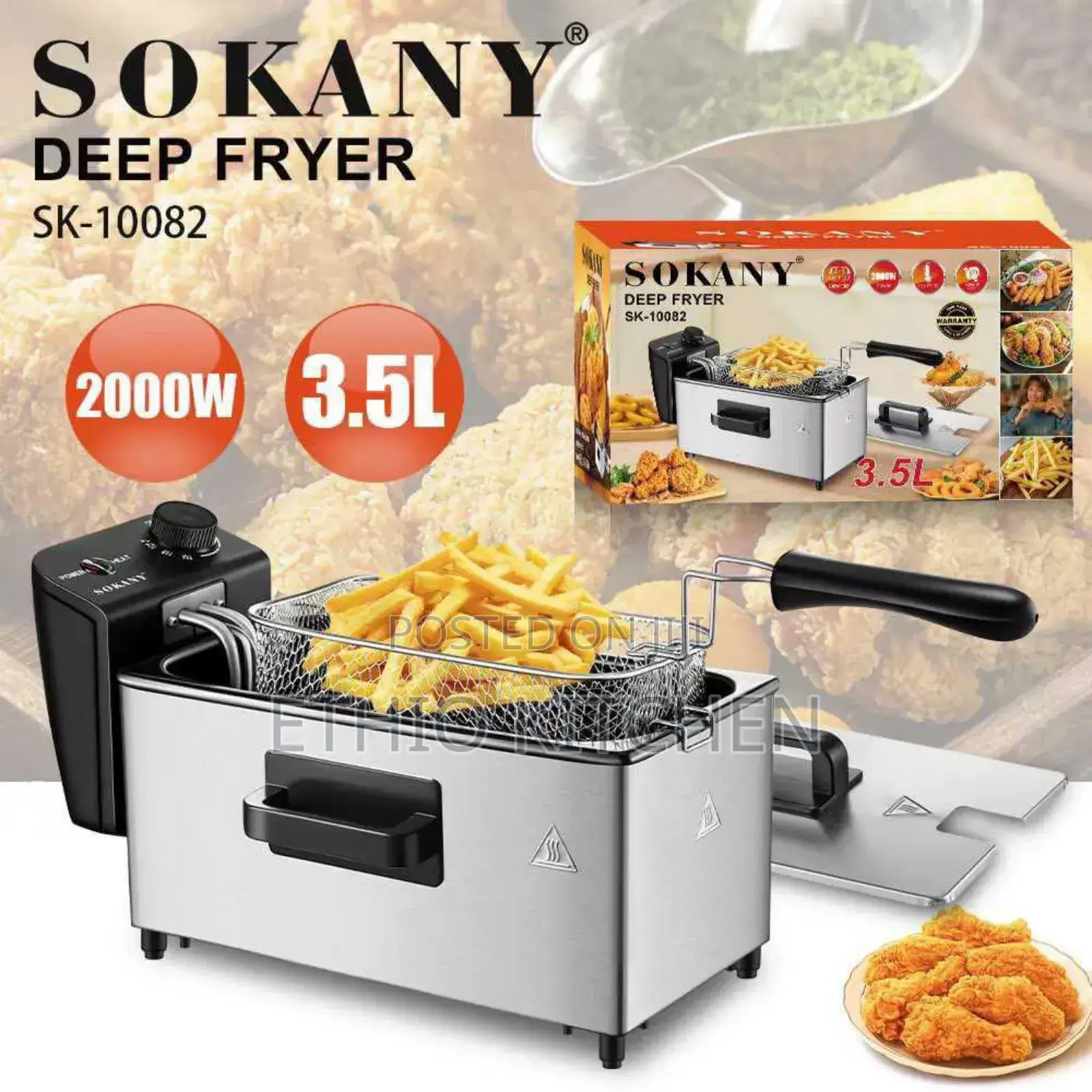 Sokany Deep Fryer