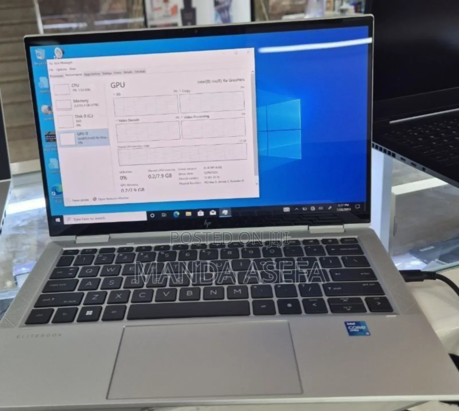 New Laptop HP EliteBook X360 1030 G8 16GB Intel Core I5 SSD 512GB
