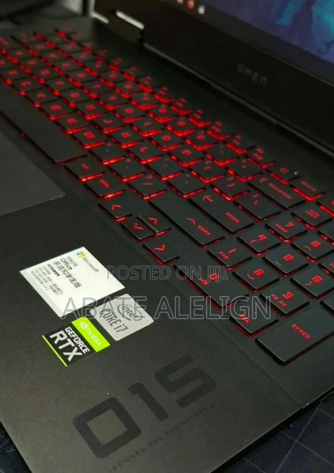 New Laptop HP Omen 15 16GB Intel Core I7 SSD 512GB
