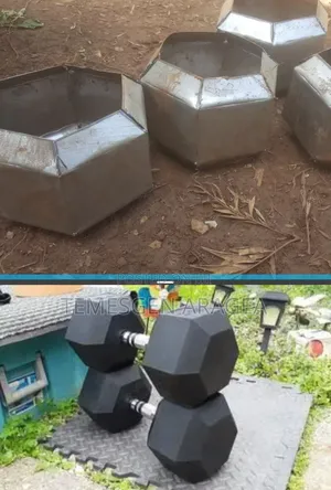 Dumbbell ዳምፔል በሲሚንቶም ሆነ በብረት እንሰራለን በሲሚንቶም 75 ብር በብረት 300 አስተያት ይኖራል