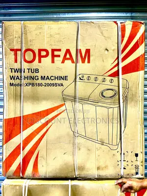 18kg Topfam Twin Tub Washing Machine