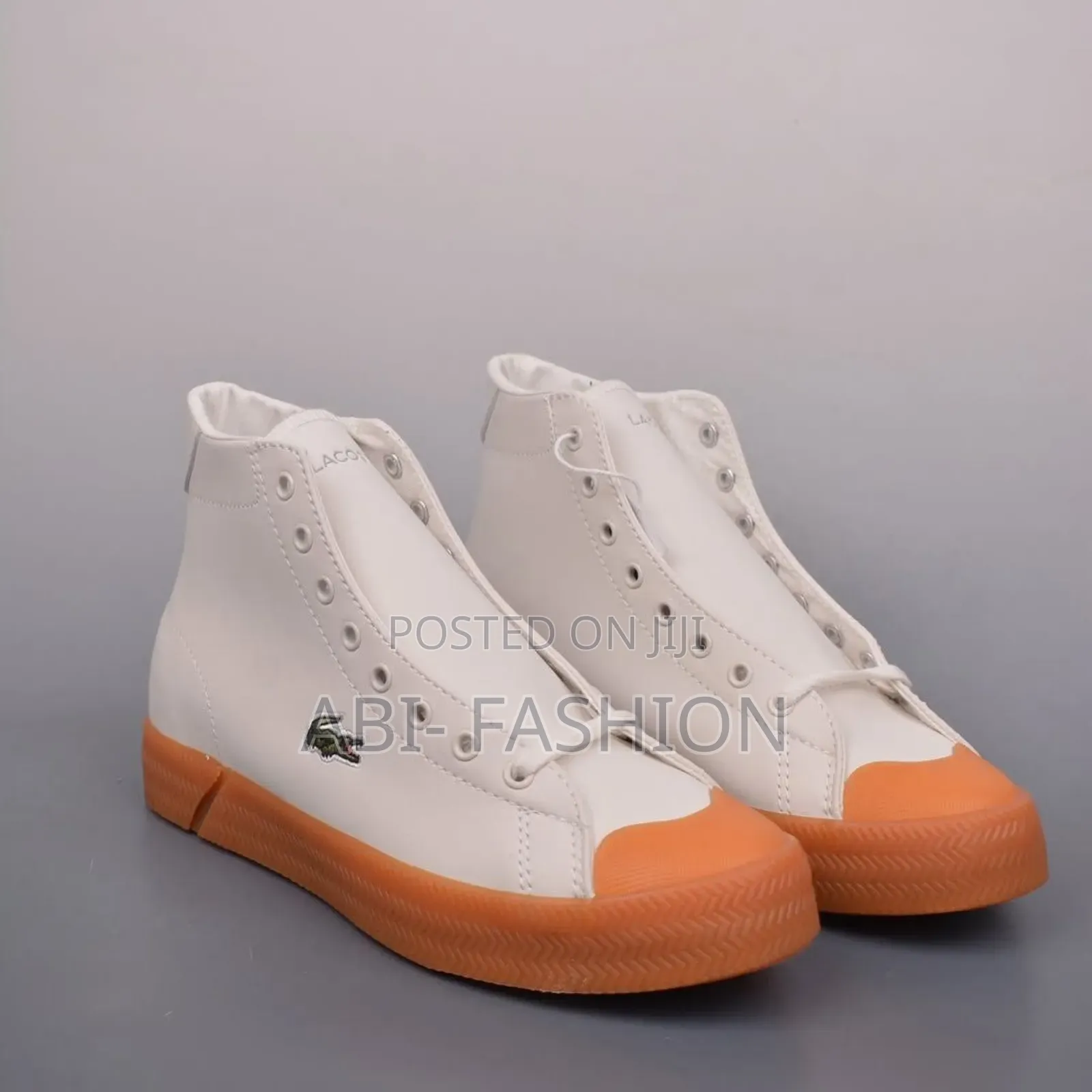 Lacoste Gripshot Mid 'White/Gum'