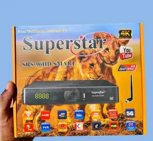 Super Star Satellite Receiver and Internet Tv Box. Uhd Internet Tv