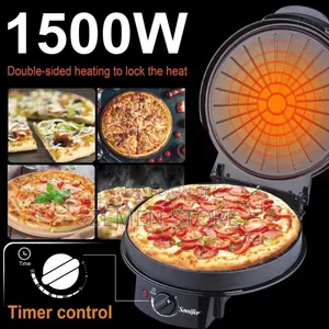 Sonifer Electric Pizza Maker | ሶኒፈር የፒዛ እና የመጥበሻ ማሽን