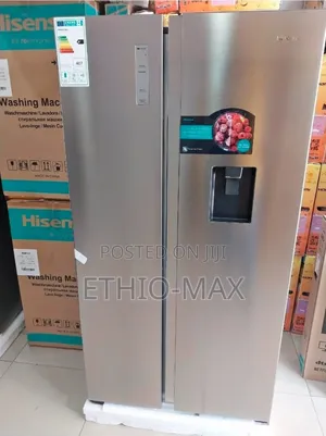 Hisense Side-by-Side Refrigerator 580l – Original | Powerful Cooling