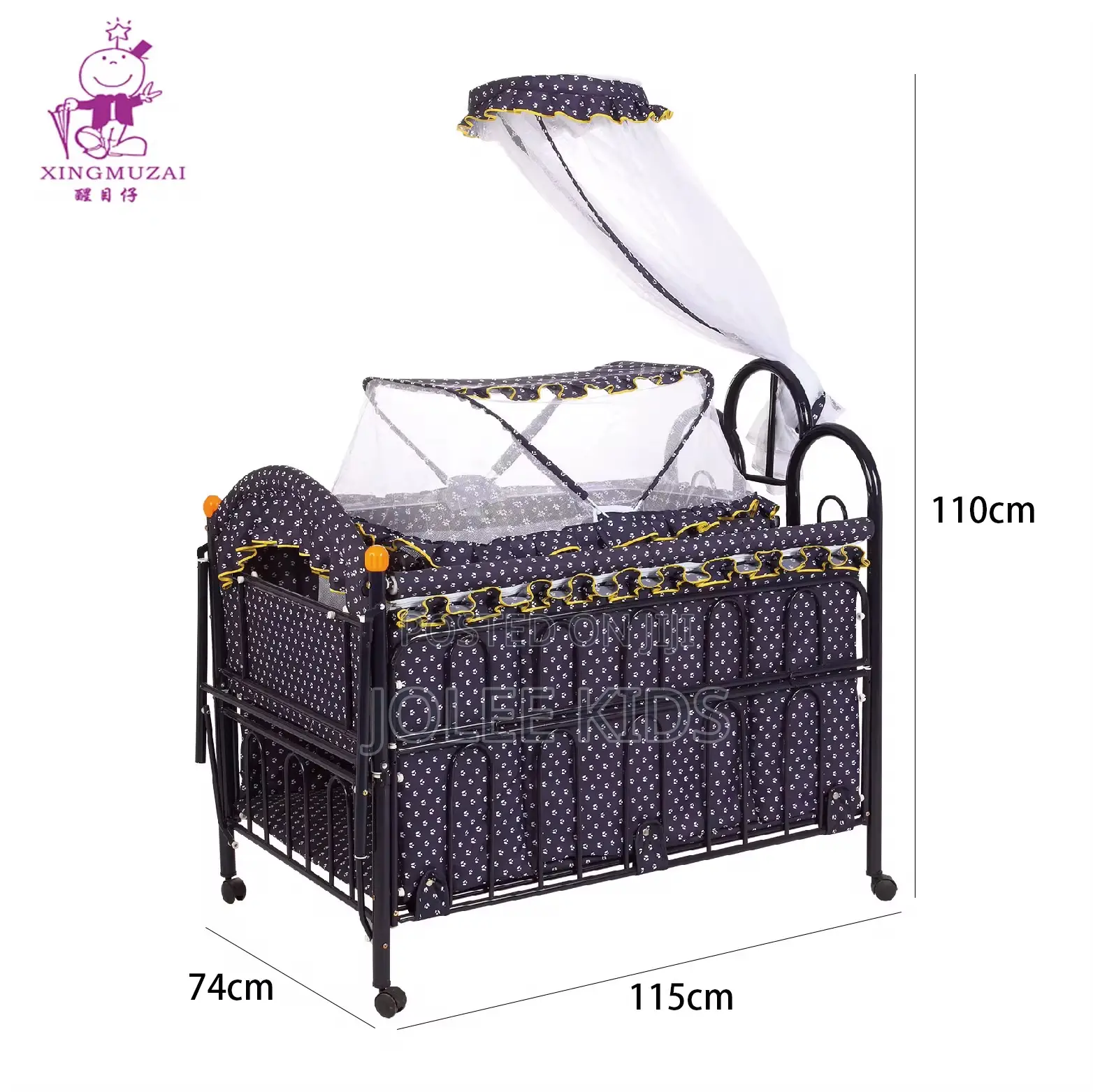 Baby Bed Metal