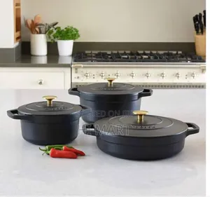 Momcoc 3pcs Non Stick Cookware
