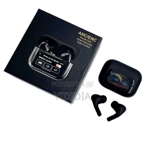 Black Smartscreen Wireless Airpods
