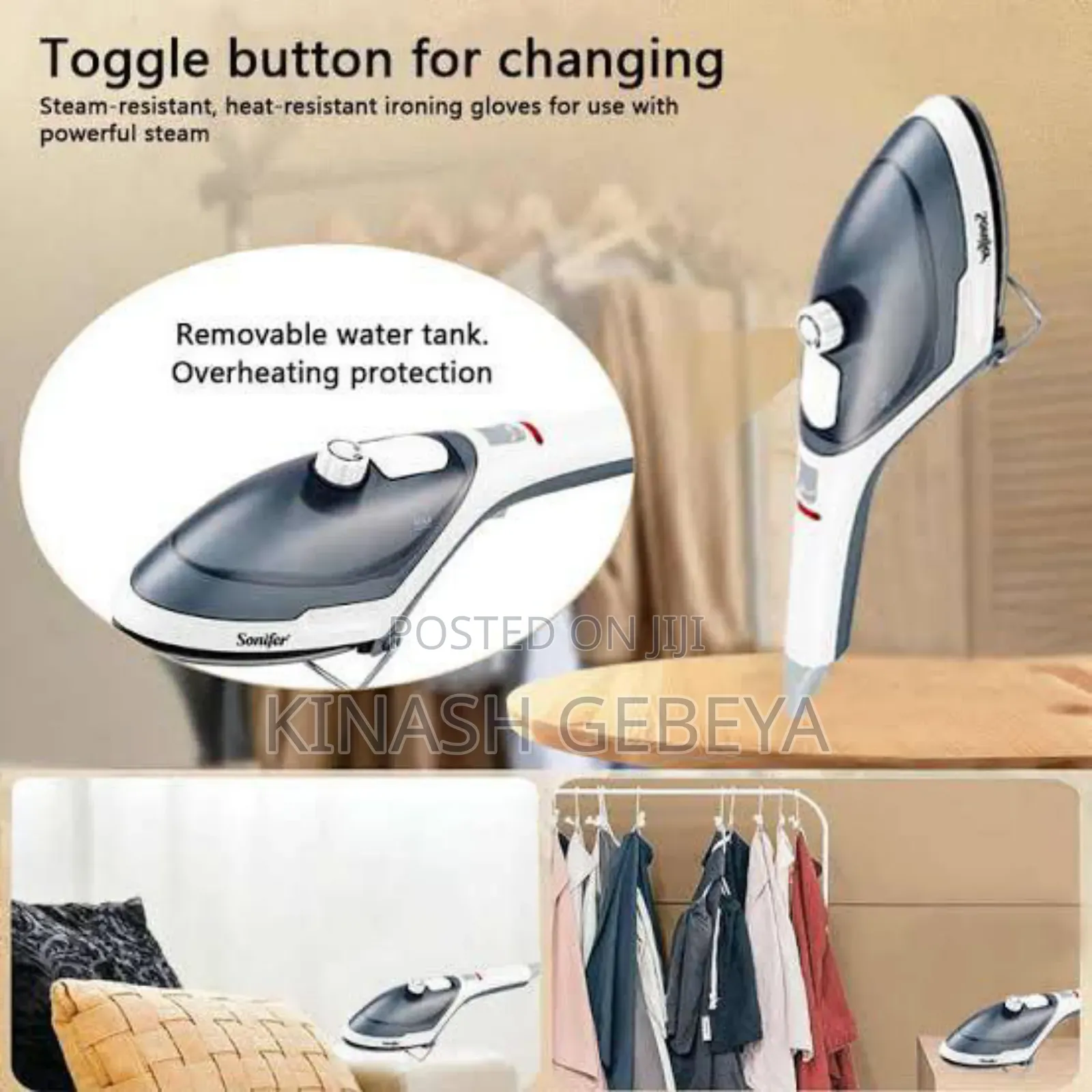 Sonifer Hand Held Steam Iron
