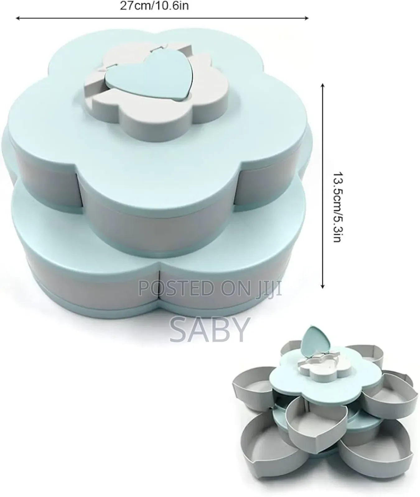 Rotating Snack Tray
