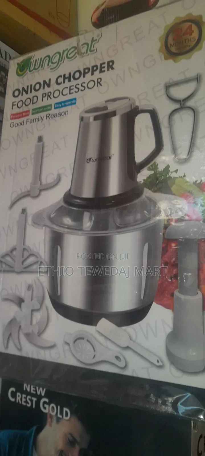 3l 600w Owngreat Onion Chopper Electric Manual