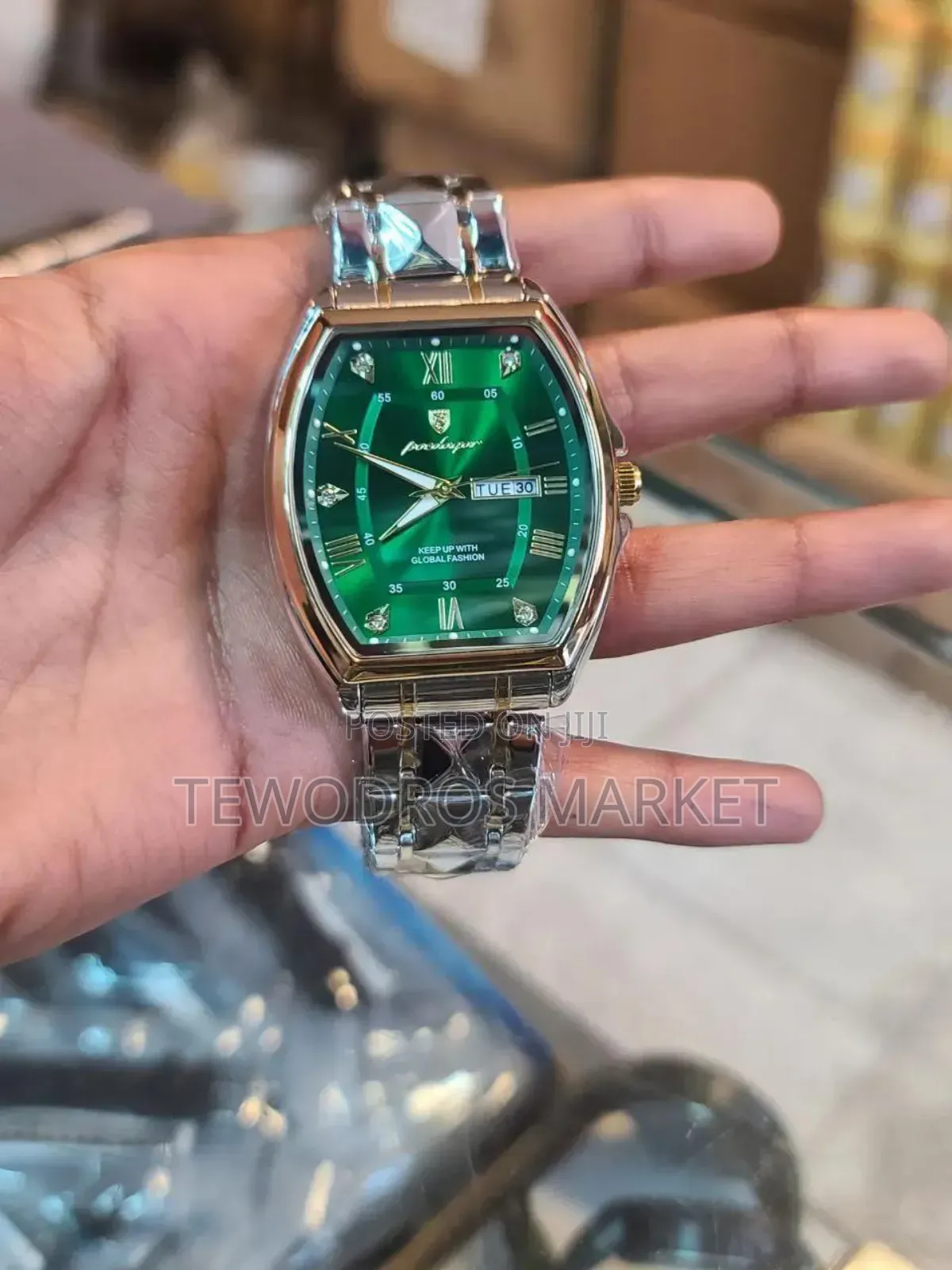 ኦርጅናል Poedagar 958 Mans Watch