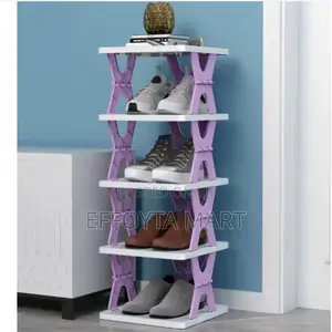 Space Saving 6 Layer Shoe Rack ባለ 6 ደረጃ የጫማ መደርደሪያ