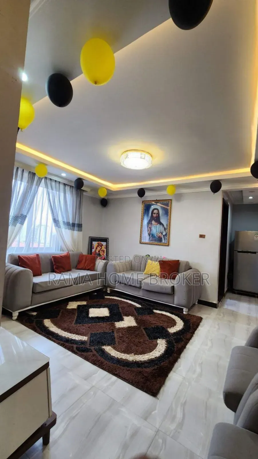 Furnished 2bdrm Condo in ፅድት ያለ ኮንዶሚኒየም, Yeka for sale
