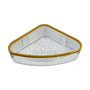 2pcs Adhesive Corner Storage Rack