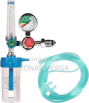 Oxygen Inhaler Pressure Reducer Regulator Flow Meter Gauge