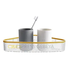 Slsingle Adhesive Corner Storage Rack