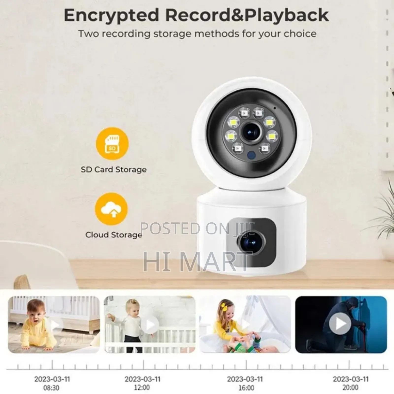 Smart 4G Wifi Security Camera