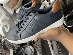 Cat Blue Flat Shoe
