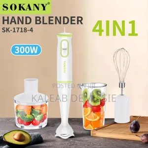 Sokany 4 In 1 Hand Blender