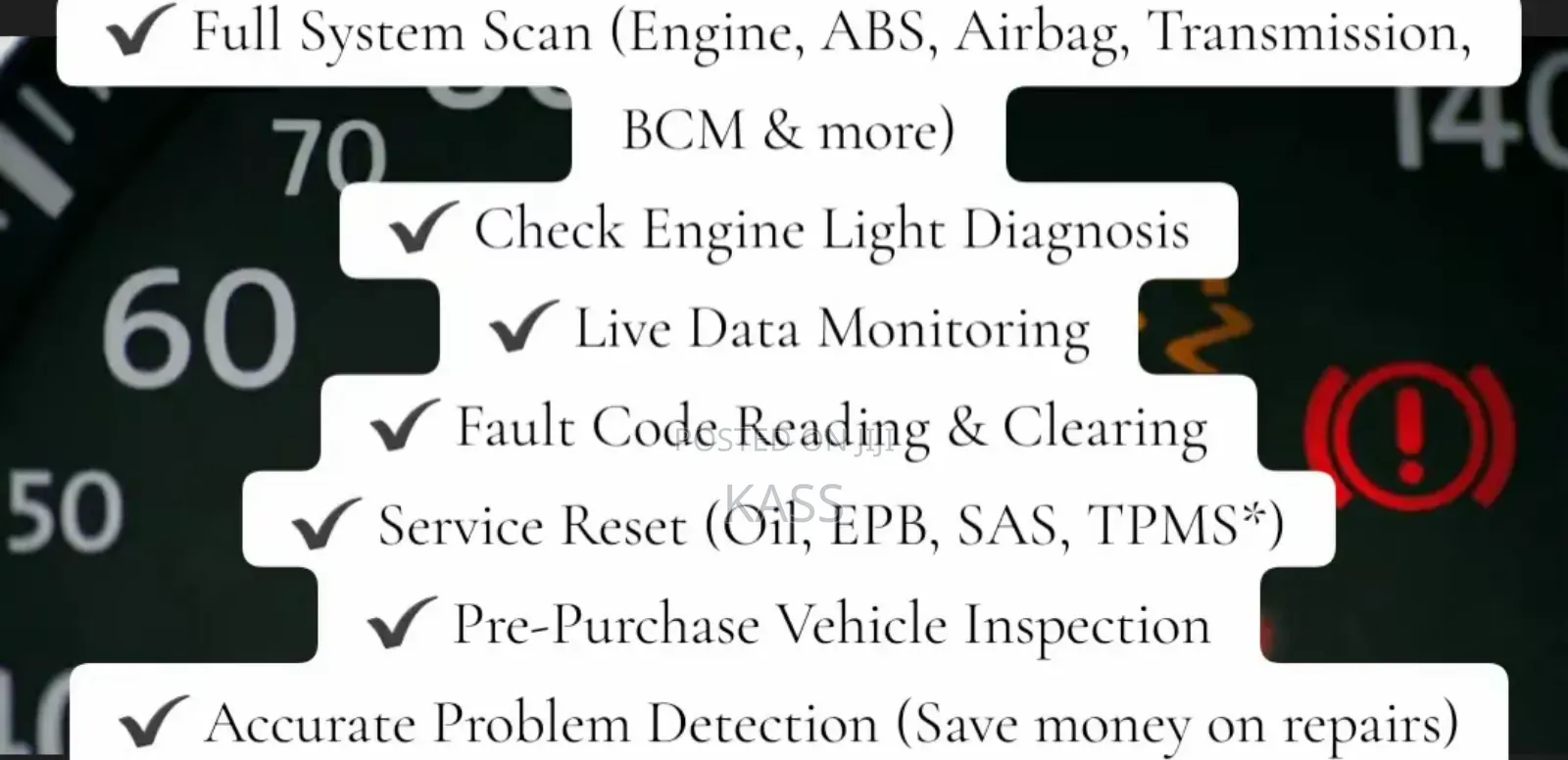 Kass Auto Diagnostics and Programing