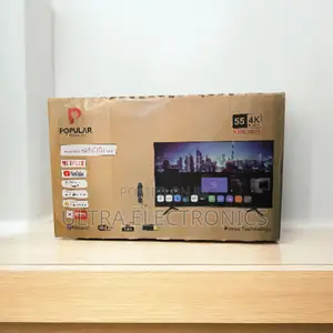 Popular Electronics" 55" Smart Tv. Key Specifications and Features