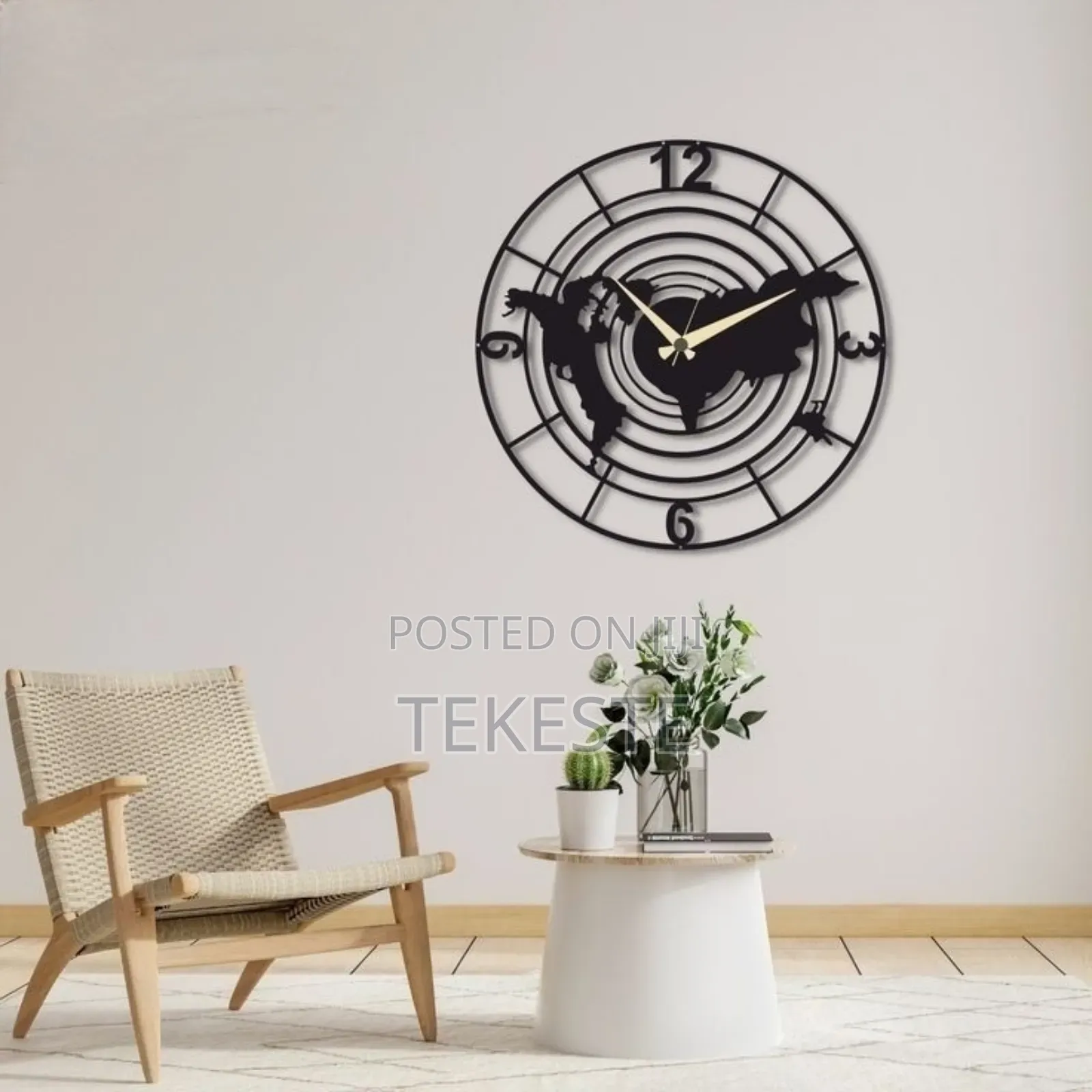 Wall Clock (Metal)