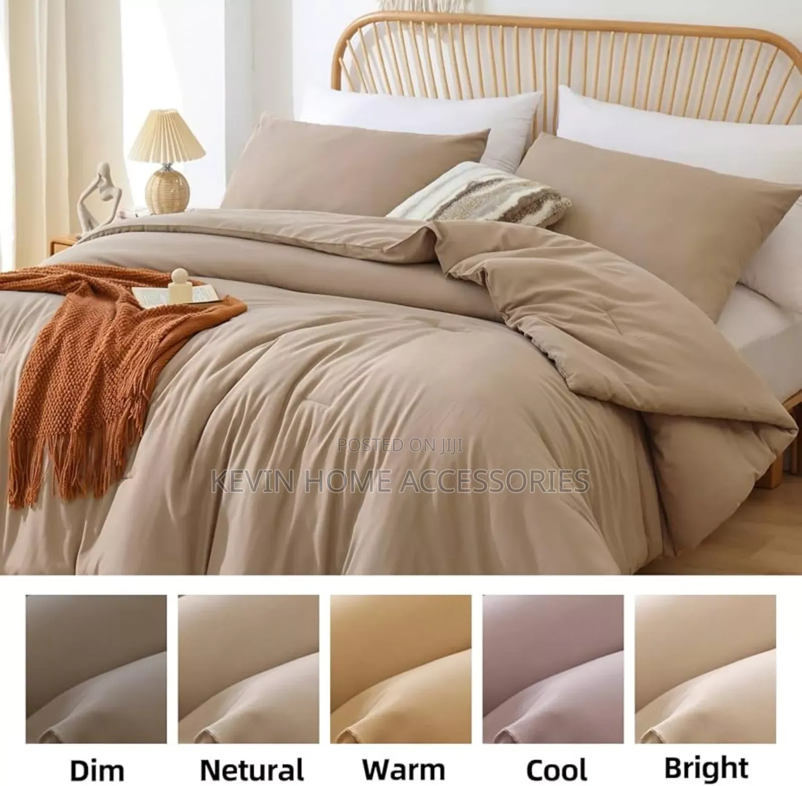 ኮምፈርት Cotton Comforters Origional Quality Bed Spreads