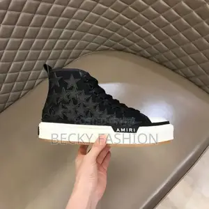 Amiri Stars Court High Top Shoes