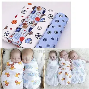 4pcs/Set Flannel Receiving Blanket