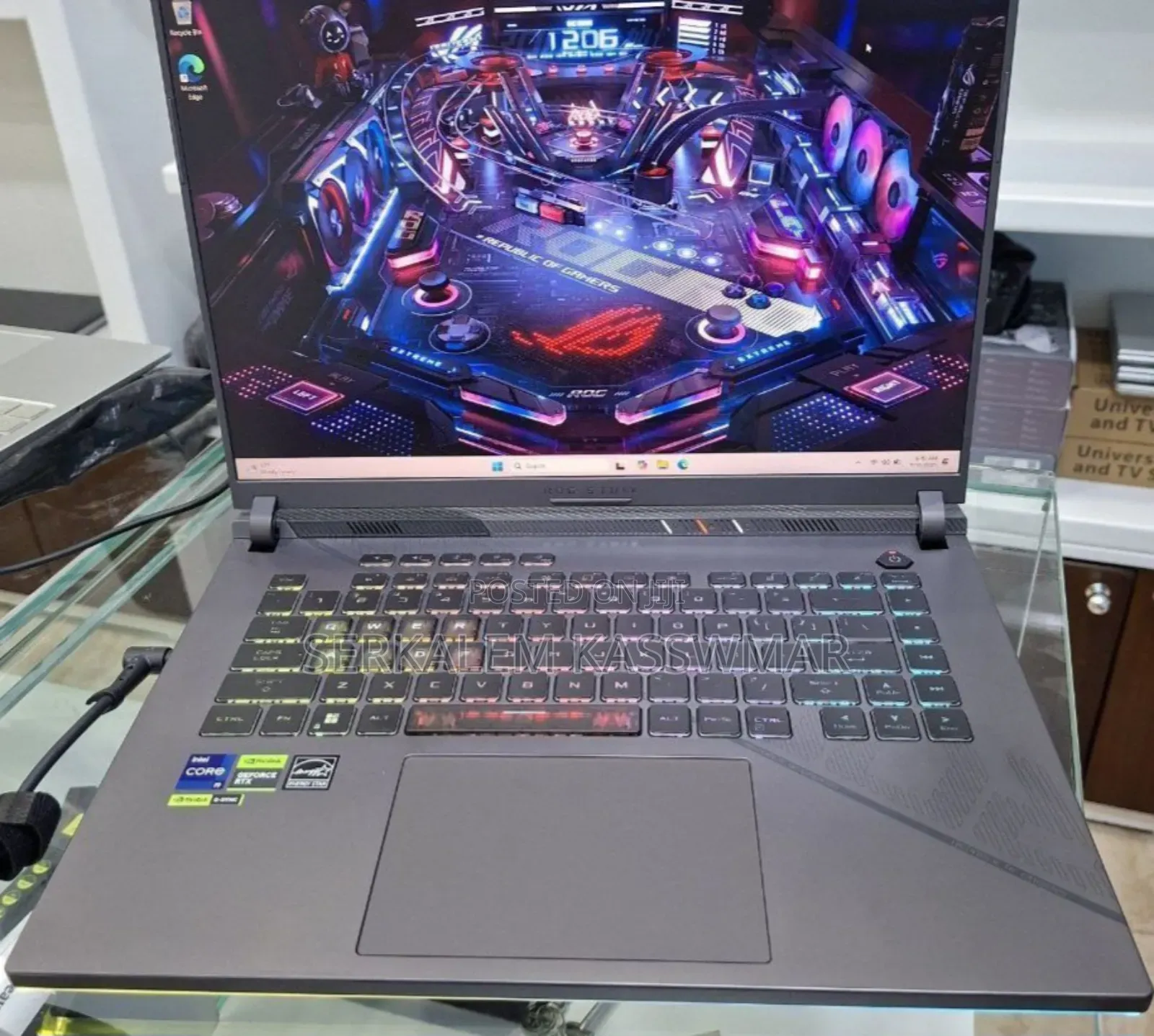 New Laptop Asus ROG Strix G16 G614 16GB Intel Core I9 SSD 1T
