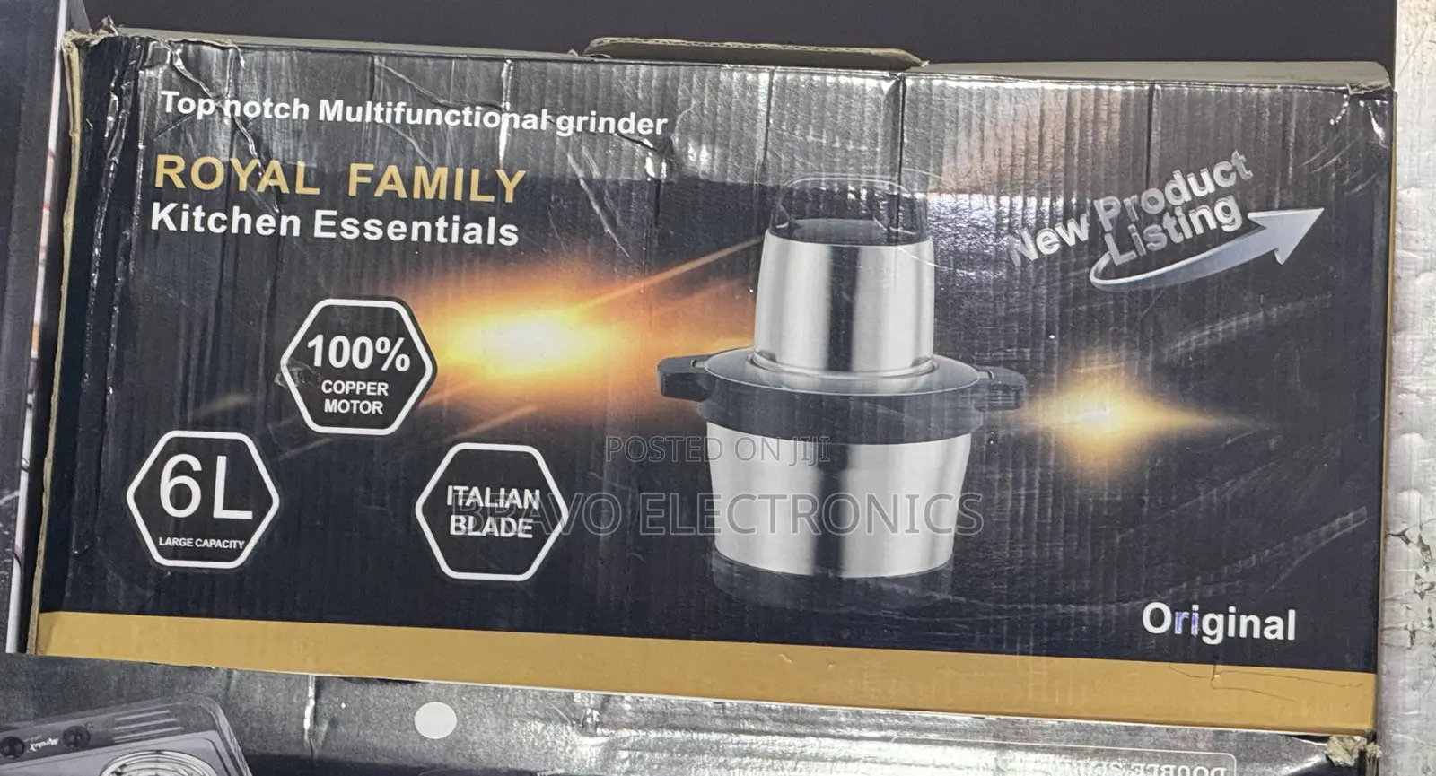 Royal Family Onion Chopper 6l – Powerful Tear-Free Chopping!