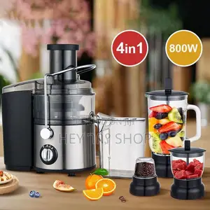 Sokany 4 In 1 Multifunctional Food Processor /ልጣጭ ለብቻ እያወጣ የሚጨምቅ