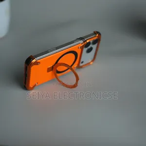 iPhones 17pro Max Freamlass Metal Leather Case * L