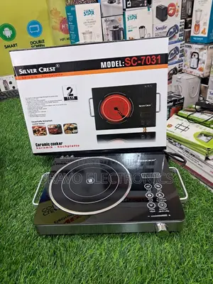 Silver Crest One-Touch Stove – Smart Cooking,Fast Heat Modern Design